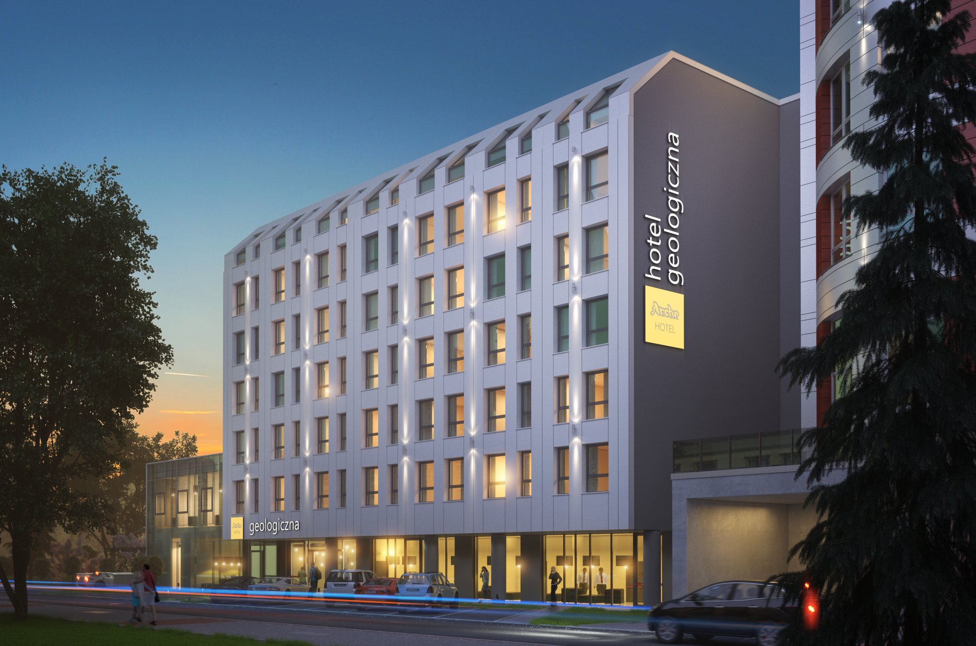 Hotel Arche Geologiczna - Bulak Projekt